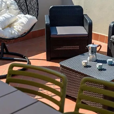 アパート Roof Moon - La Terrazza Dei Spagnoli *